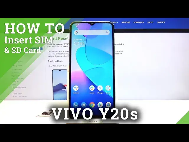 Video thumbnail for How to Insert Nano SIM & Micro SD Cards in VIVO Y20s – SIM & Memory Cards Installation