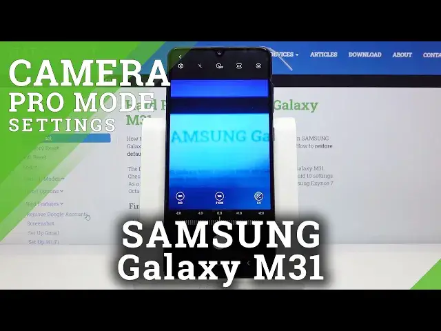 'Video thumbnail for How to Use Camera Pro Mode in SAMSUNG GALAXY M31 - Camera Settings'