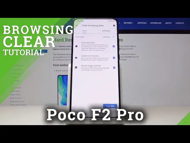 'Video thumbnail for How to Delete Internet History on XIAOMI Poco F2 Pro – Clear Browser Data'