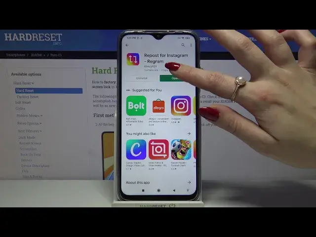 Video thumbnail for How to Download Pictures From Instagram on POCO C3