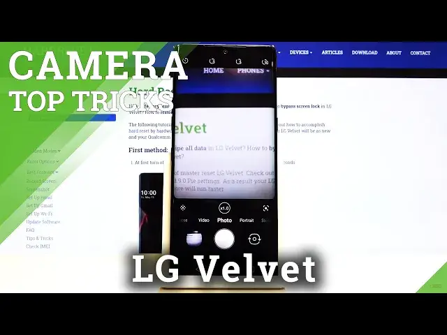 Video thumbnail for Camera Top Tricks on LG Velvet - Hidden Camera Options