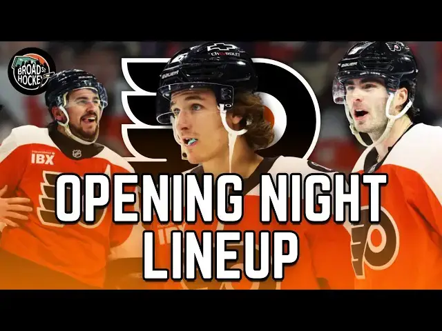 Video thumbnail for Is This The Flyers' Best Possible Opening Night Lineup?