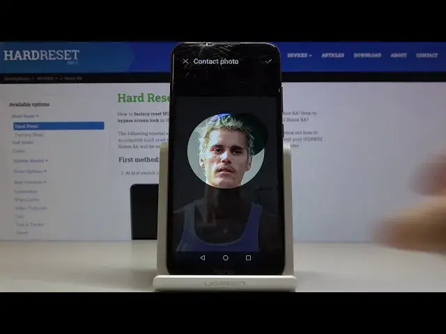 Video thumbnail for How to Add Photo to Contact in HUAWEI Honor 8A — Find Profile Options