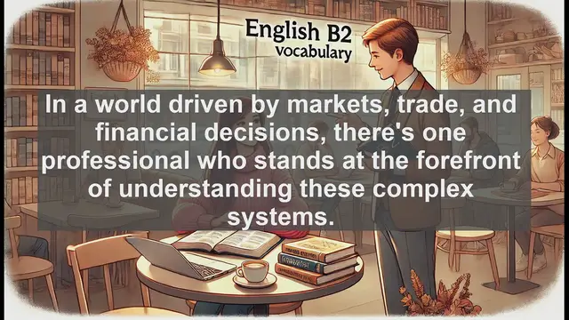 Video thumbnail for 1500 Must Know CEFR B2 Vocabulary - What is an Economist? Key Insights for B2 English Learners