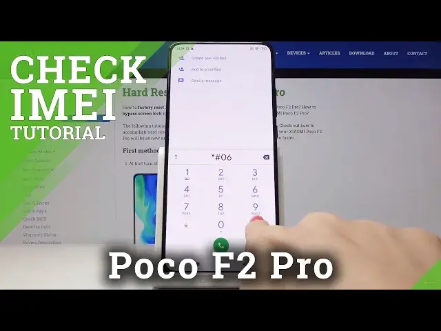 'Video thumbnail for How to Check IMEI and SN in XIAOMI Poco F2 Pro – IMEI Status and Serial Number'