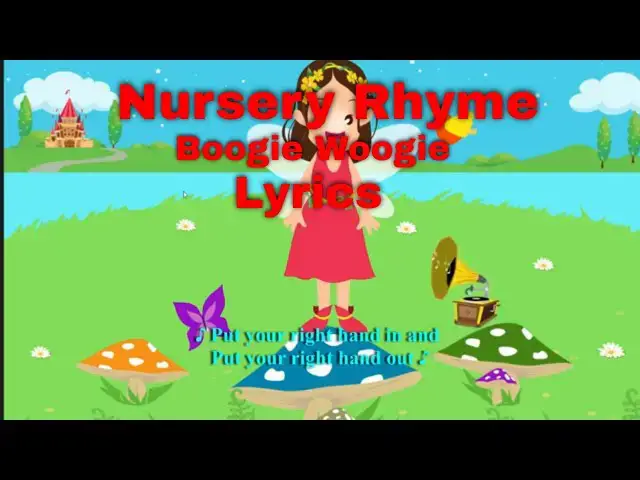 'Video thumbnail for Boogie Woogie | Sing Along|Lyrics | Nursery Rhymes | Kids |Child Pre K |Children Song| Youtubersity'
