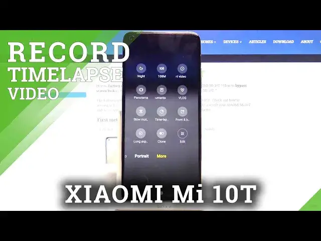 Video thumbnail for Record Time-Lapse Video - Speed Up Video on XIAOMI Mi 10T