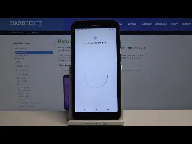Video thumbnail for How to Add/ Remove Google Account in CAT S62 Pro - Manage Google User