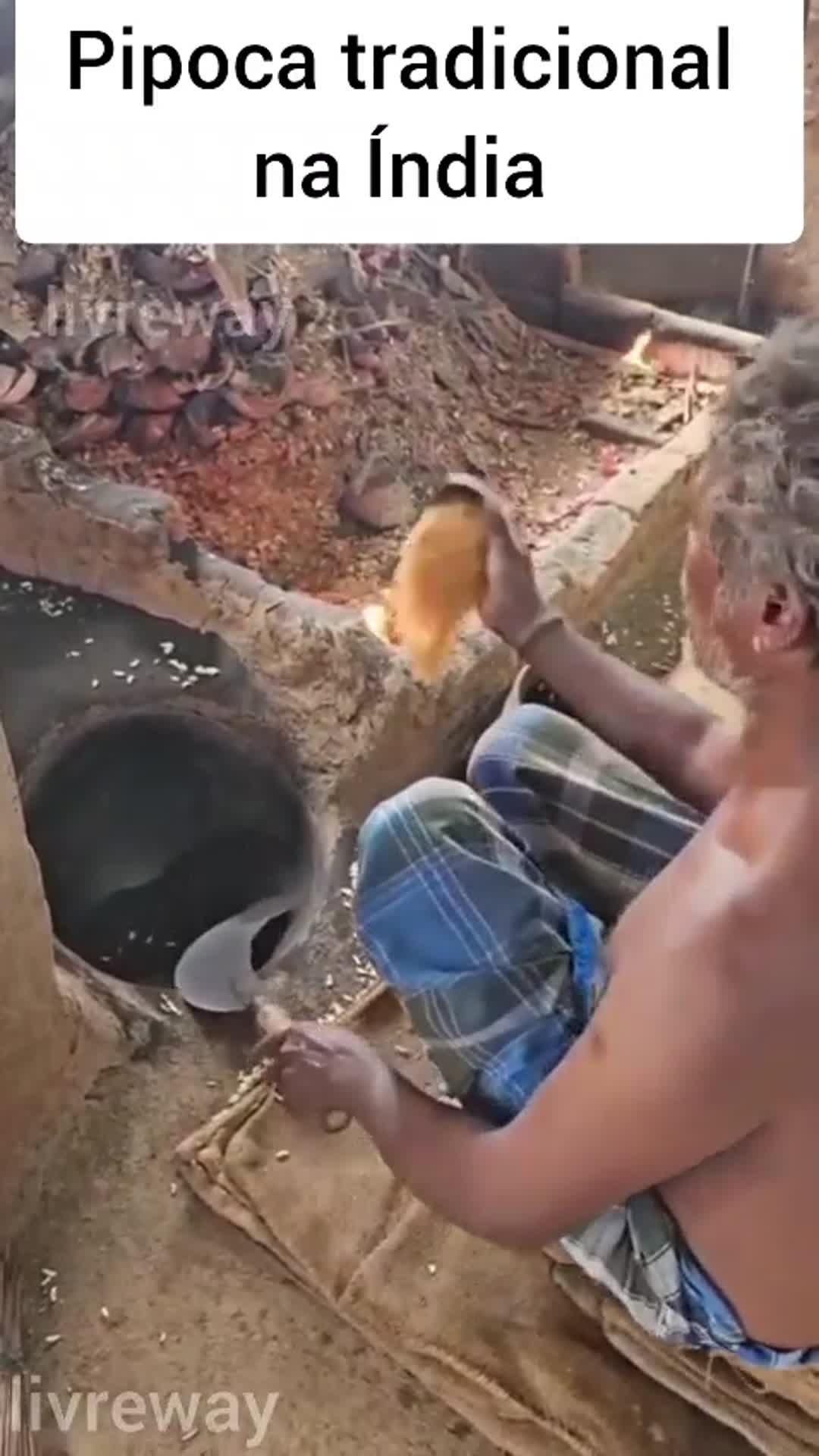 Video thumbnail for Pipoca na índia e uma arte