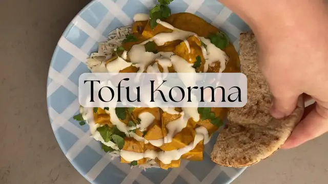 'Video thumbnail for Tofu Korma'