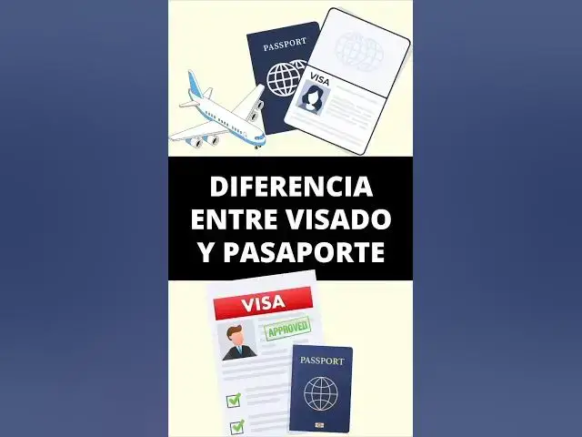 'Video thumbnail for Diferencia entre visado y pasaporte'