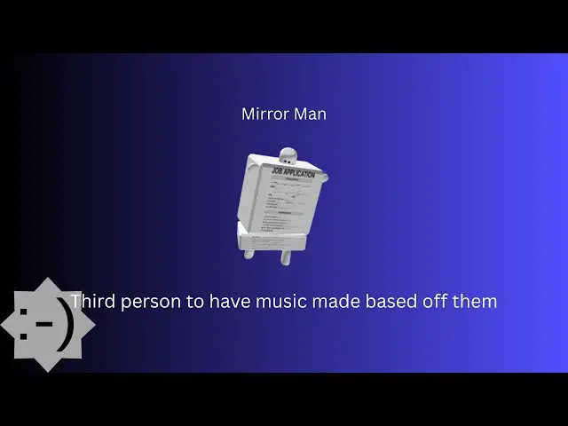 'Video thumbnail for Mirror Man music! || making music based off of avatars'