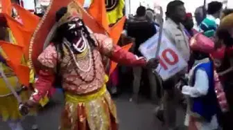 Video thumbnail for Roadshow  in India/Road show in a procession