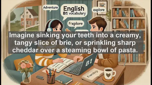 Video thumbnail for 2500 Must Know CEFR B1 Vocabulary - Cheese: From Ancient Food to Modern Language