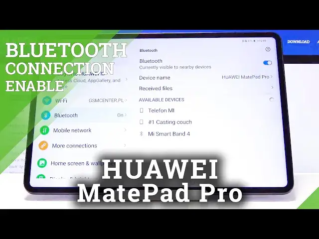 'Video thumbnail for How to Connect Device via Bluetooth with HUAWEI MatePad Pro – Connect Devices by Bluetooth'