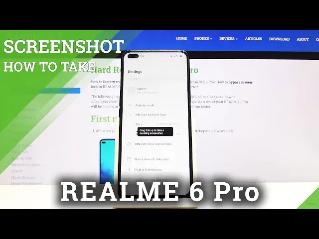 'Video thumbnail for How to Make Screenshot in REALME 6 Pro – Save Display'