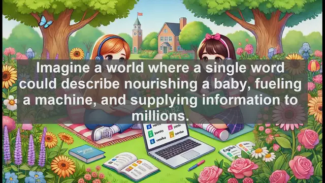 Video thumbnail for 1500 Must Know CEFR B2 Vocabulary - The Many Meanings of 'Feed': From Nourishment to Data Streams