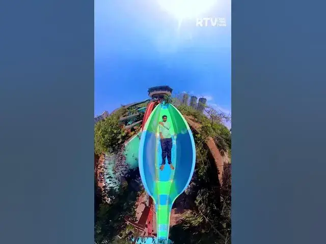 Video thumbnail for Body Slide | Tikuji ni wadi Water Park #waterslide #short