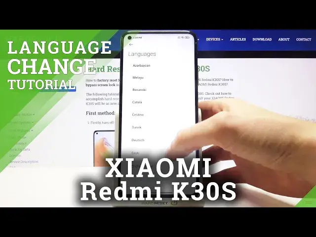 'Video thumbnail for How to Change System Language in XIAOMI Redmi K30S – Set Language'