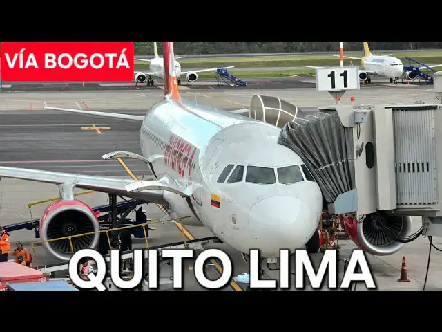 Video thumbnail for ¡ESCALA de INFARTO en BOGOTÁ! ✈️ Casi pierdo mi vuelo a LIMA con AVIANCA 😱
