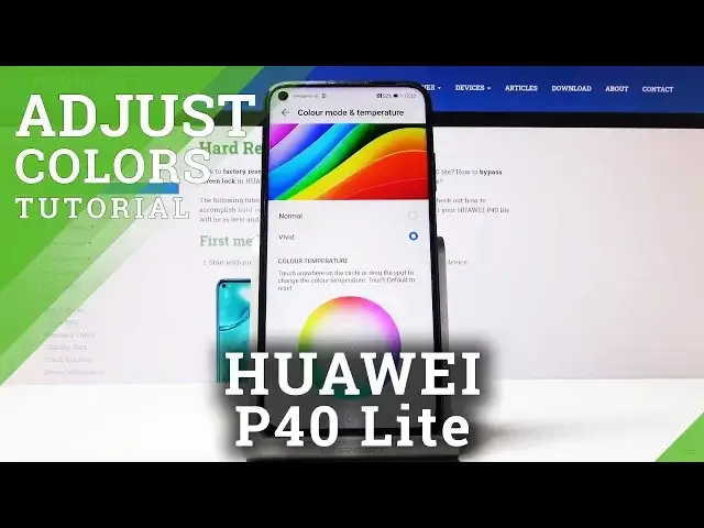 'Video thumbnail for How to Adjust Colors in Huawei P40 Lite – Change Color Mode | Set Up Color Temperature'