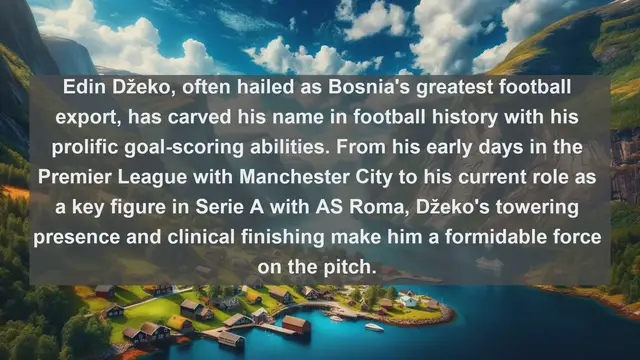 Video thumbnail for Bosnian Ballers: Top 10 Football Stars from Bosnia and Herzegovina
