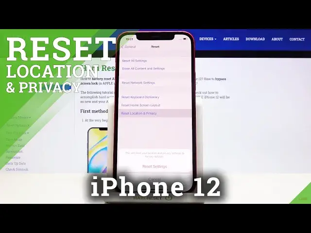 'Video thumbnail for How to Reset Location & Privacy on iPhone 12 – Restore Location & Privacy Settings'