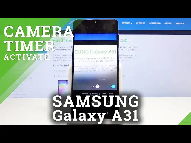Video thumbnail for How to Activate Camera Timer in SAMSUNG Galaxy A31 – Photo Countdown