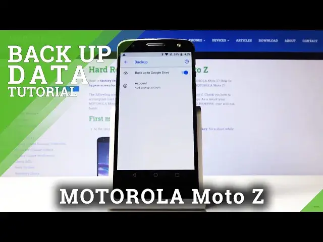 'Video thumbnail for How to Use Google Backup on Motorola Moto Z'