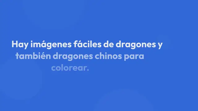Video thumbnail for Dragones para colorear
