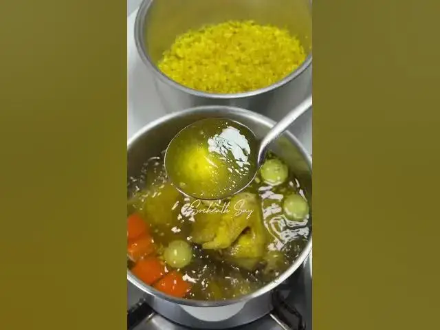 Video thumbnail for Quick and Easy Cambodian Recipes | របៀបដាំបាយមាន់អោយមានរស់ជាតិឆ្ងាញ់