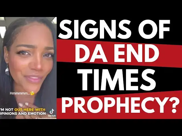 Video thumbnail for Signs of Da Times! 💯 Do You Know The Days & The Times? Understand Your Assignment?