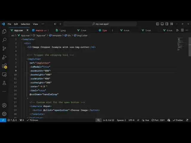 Video thumbnail for Build a Vue.js 3 Modal Image Editor to Crop,Zoom & Rotate Images in Browser Using vue-img-cutter