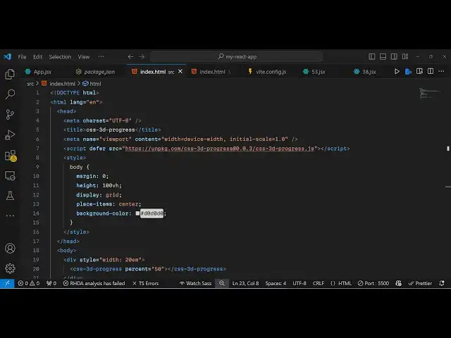 Video thumbnail for Build a CSS3 3D Loading Progressbar Web Components in Browser Using HTML & Javascript