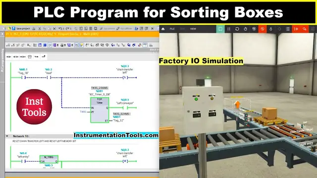 Video thumbnail for PLC Program for Sorting Boxes using Factory IO Simulation