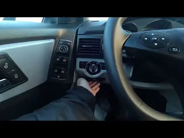 Video thumbnail for How to Use Emergency Brake in Mercedes GLK Off-roader ( 2008 – 2011 ) | Emergency Brake Location