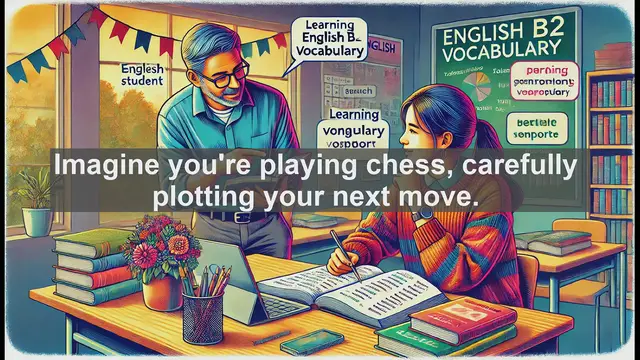 'Video thumbnail for 1500 Must Know CEFR B2 Vocabulary - Understanding 'Scheme': From Chess Strategies to Language Mastery'