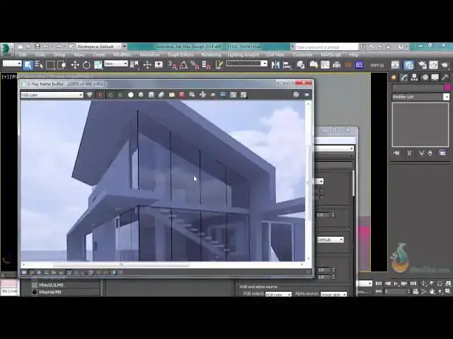 Video thumbnail for Ánh sáng ngoại thất ngày và đêm trong 3Dsmax