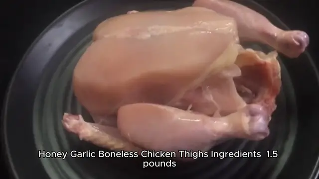 'Video thumbnail for boneless chicken thigh recipe '