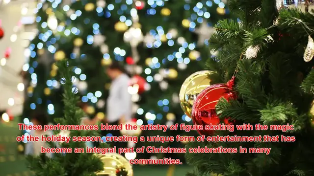 Video thumbnail for How Do People Celebrate Christmas With Festive Ice Skating Shows?