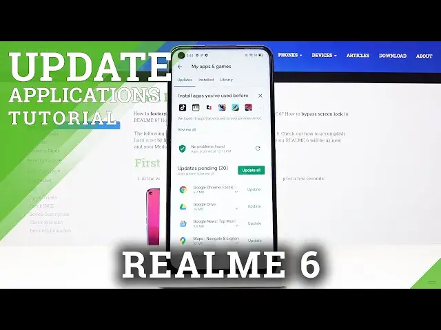 Video thumbnail for How to Update Apps in REALME 6 – Newest App Version