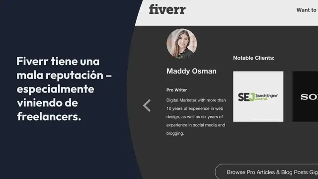 Video thumbnail for ¿Cómo Utilizar Fiverr para Reducir el Trabajo Pesado en los Negocios?