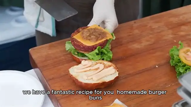 Video thumbnail for Burger bun recipe