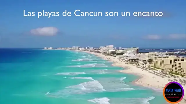 'Video thumbnail for Cancún, México y sus aguas cristalinas'