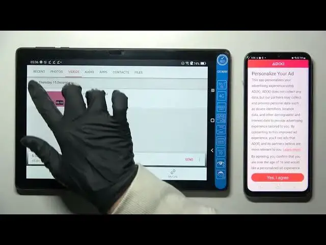 Video thumbnail for Transfer Files from Alcatel 3T 10 4G to an Android Device via Send Anywhere App