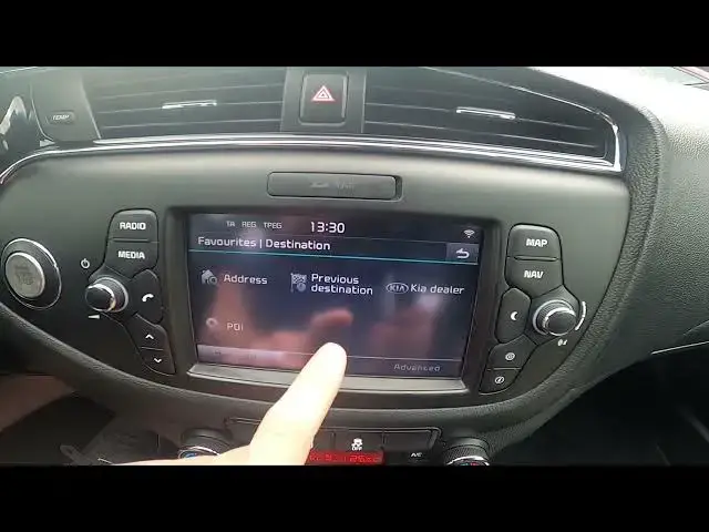 Video thumbnail for How to Set Home Adres for Navigation in Kia Ceed II ( 2012 - 2018 ) - Define Home Address