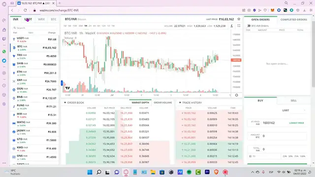 'Video thumbnail for How To Deposit Money in Wazirx (Step by Step)  Wazir Wallet Tutorial 2024'