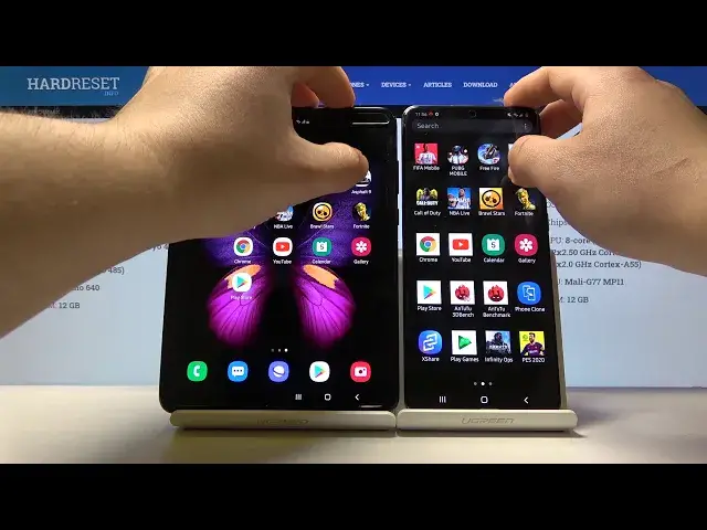 'Video thumbnail for Speed Test Apps on SAMSUNG Galaxy Fold & Galaxy S20 Ultra – App Performance'