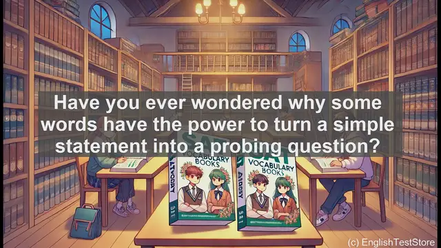 Video thumbnail for 5000 Must Know SAT Vocabulary - What Is an Interrogative? Exploring Question Words