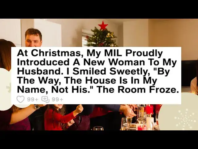Video thumbnail for At Christmas, My MIL Proudly Introduced A New Woman To My Husband... - Reddit Story